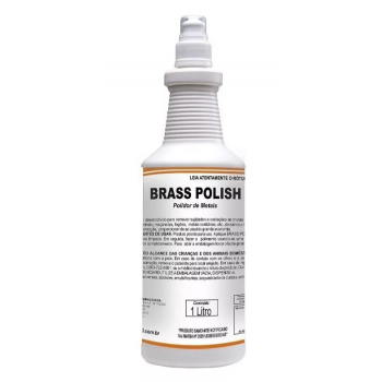 BRASS POLISH- Polidor de Metais - 1 Litro (Pronto Uso) 